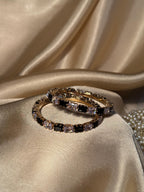 Prism bangles Gold - Black & White  (kids collection)