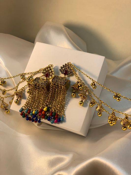 warq jhumky sunehri saharay bundle