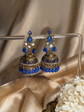 Nani ki jhumkiyan khass collection-gold and blue