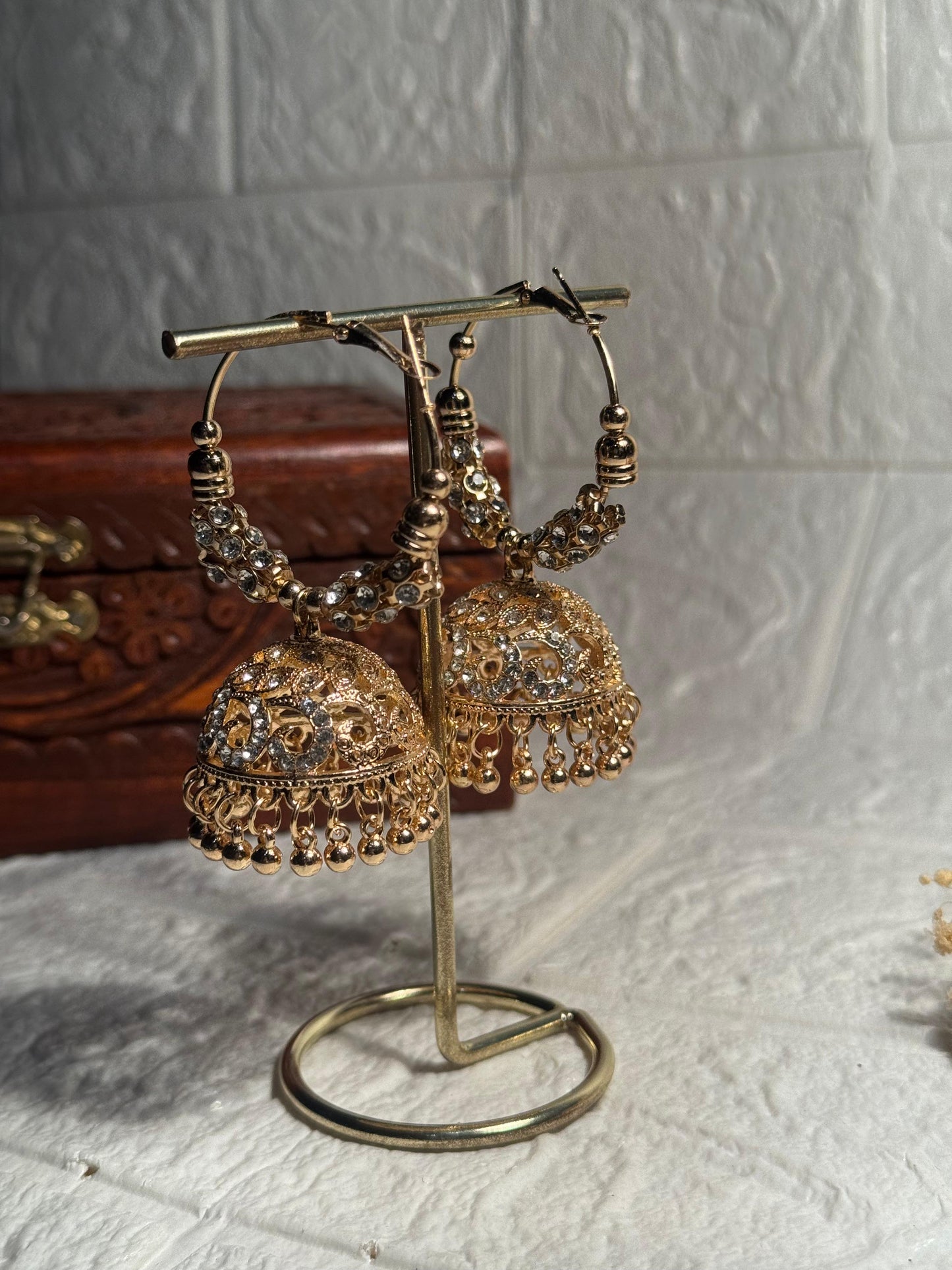 Bano Bali - gold with silver beads