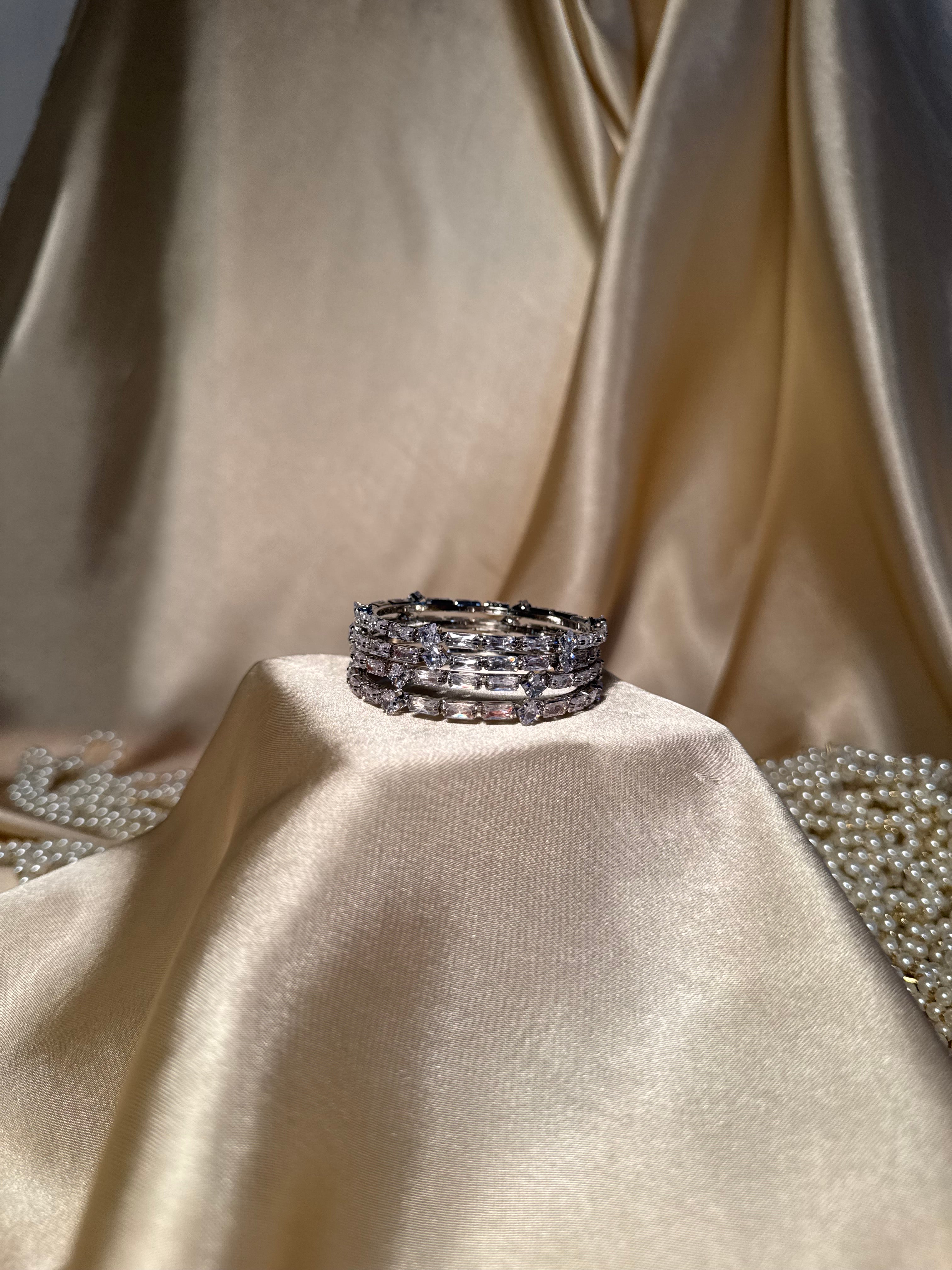 Silver noor bangle (kids collection)