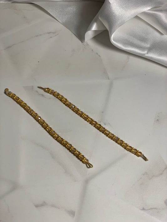 Gold sahary (Pair)