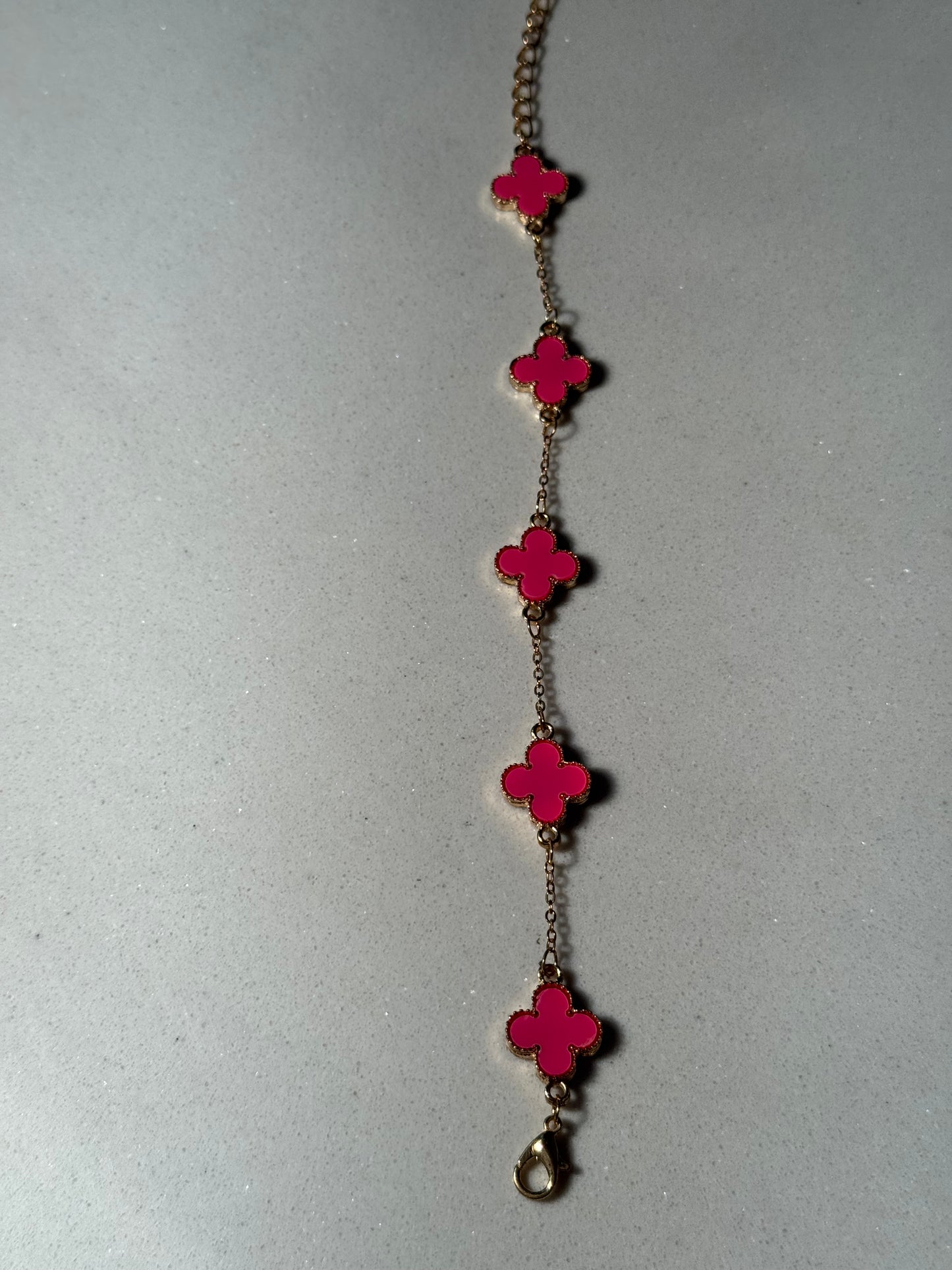 Red Marble Bracelet