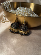 Aliza jhumki black - rozana