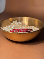 Luna bangles Silver - Red  (kids collection)