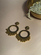 Nawab Ghungroo Earrings - Gold