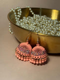 Matt jhumki heer - Light Pink