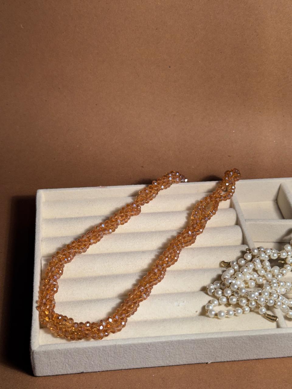 Crystal Chain - Gold