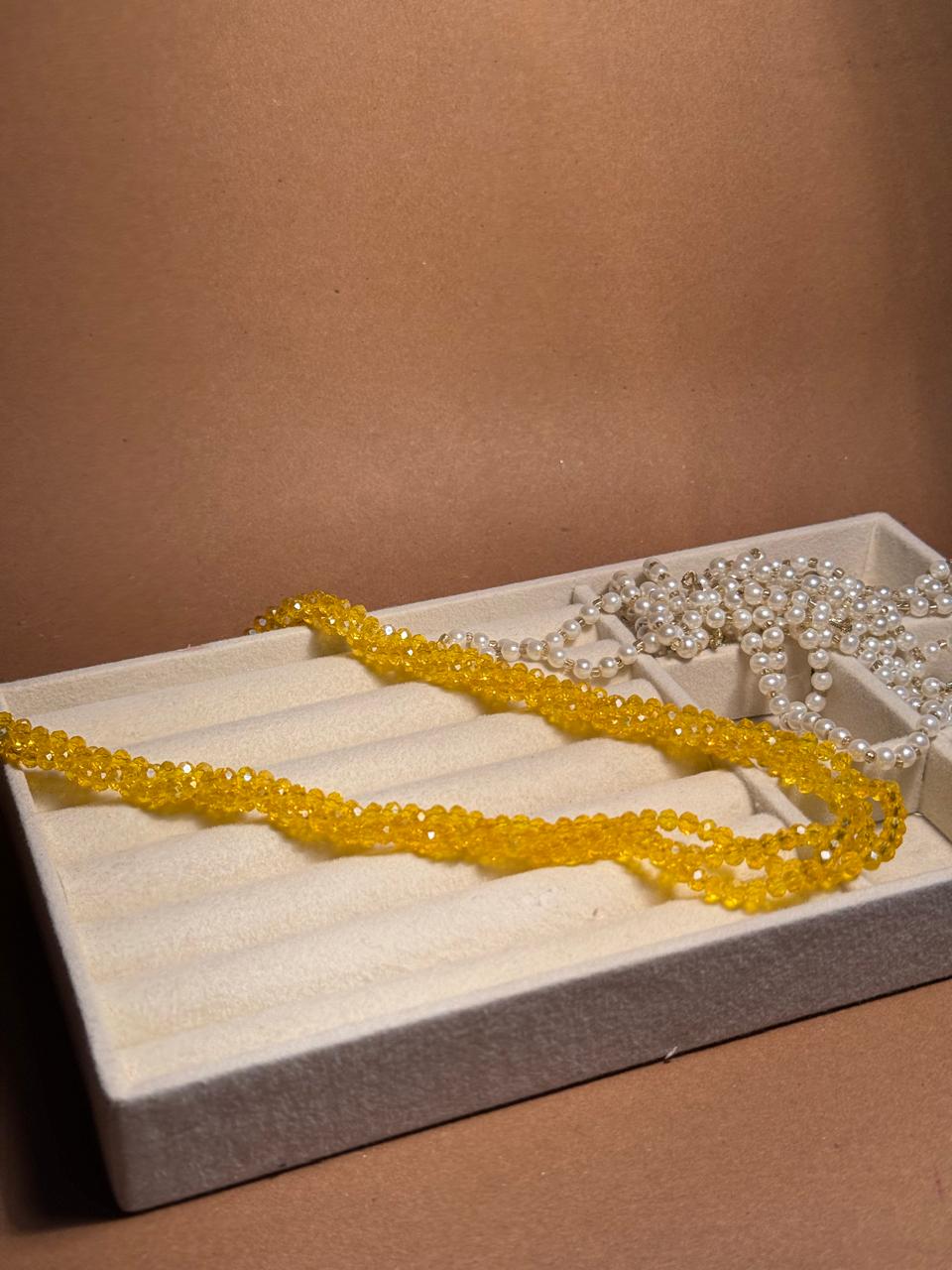 Crystal Chain - Yellow