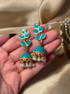 Booti Jhumki - turquoise