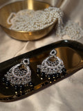 Nilofer Earrings - Black