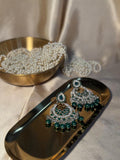 Nilofer Earrings - Green
