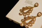 Sparkling Floral Droplets -  Gold