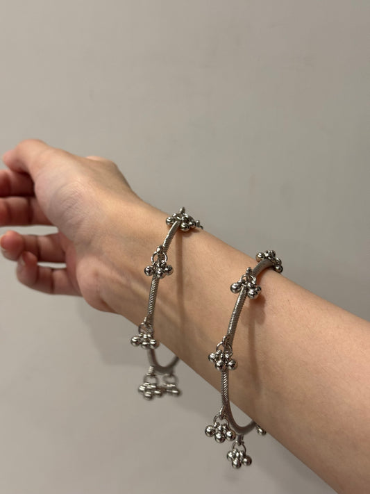 Ghungroo chand raat collection silver