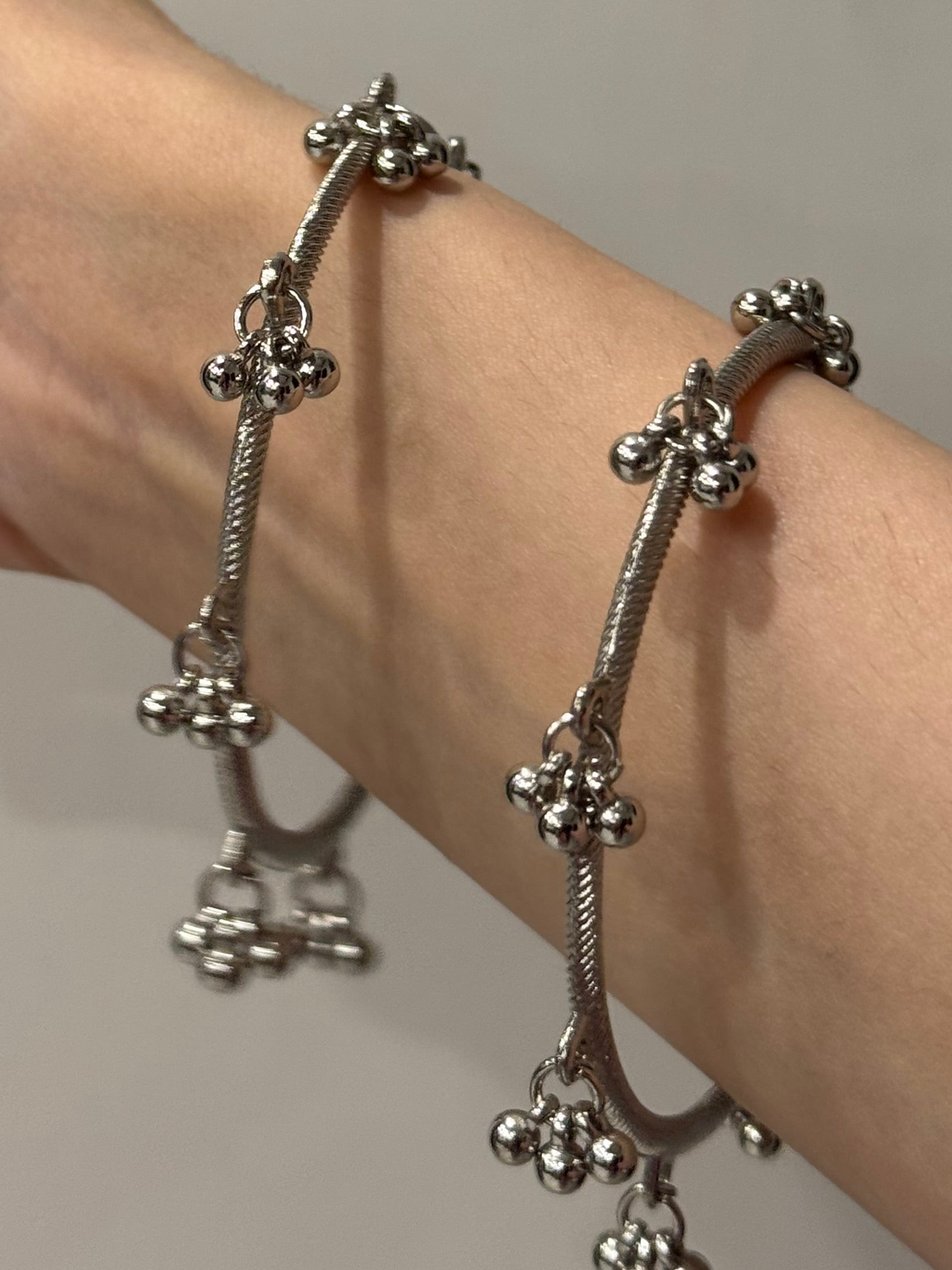 Chanda ghungroo pair (silver)