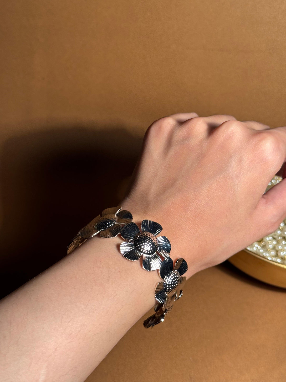 Sunflower karra - Silver