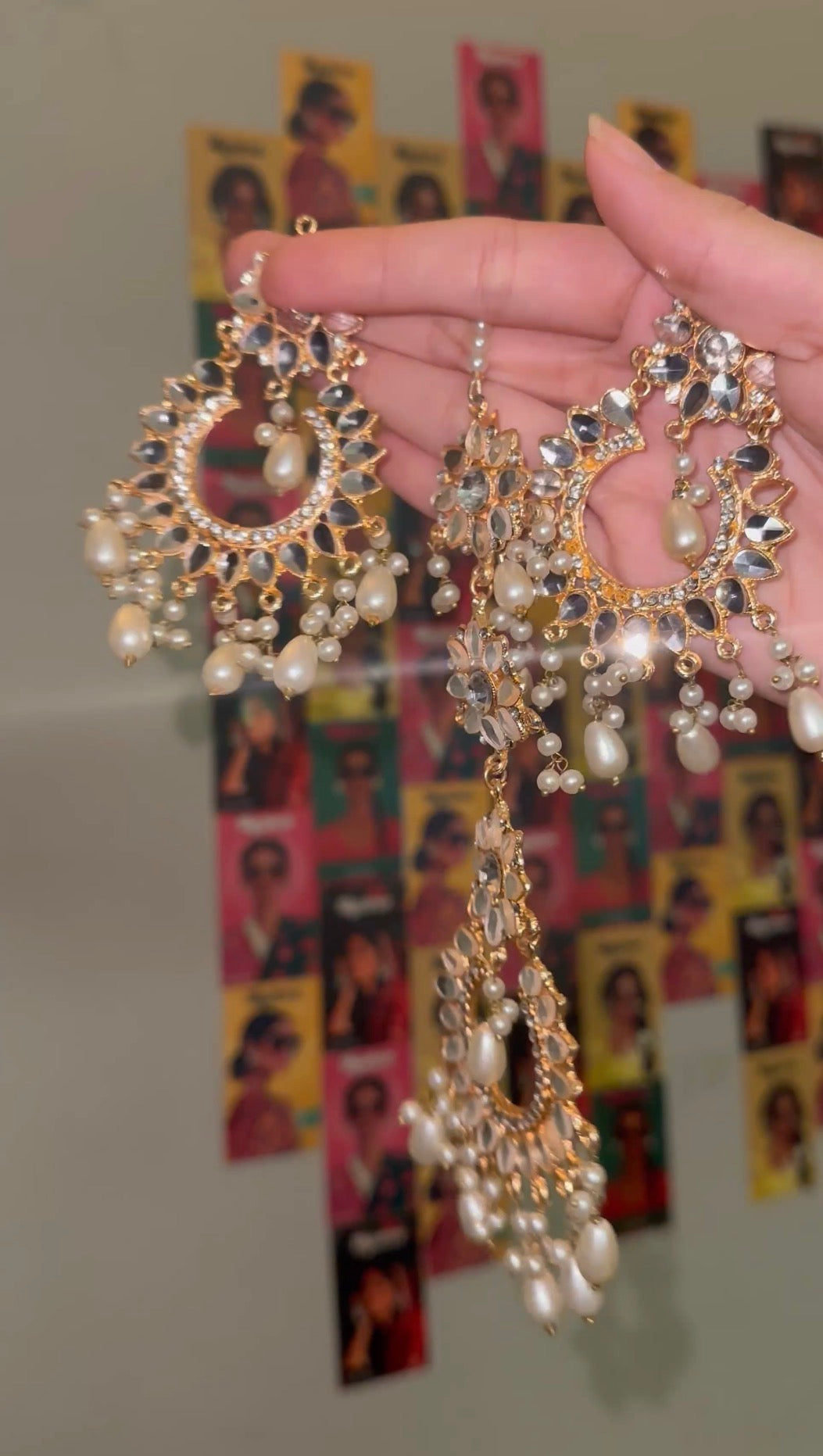 Areeka kundan set