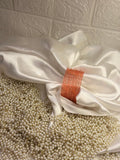 Glass bangles - orange - 12