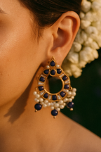 Zeba Kundan - blue.