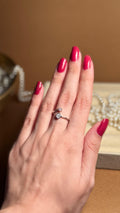 Paw silver ring