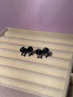 Bow Ties Studs - Black