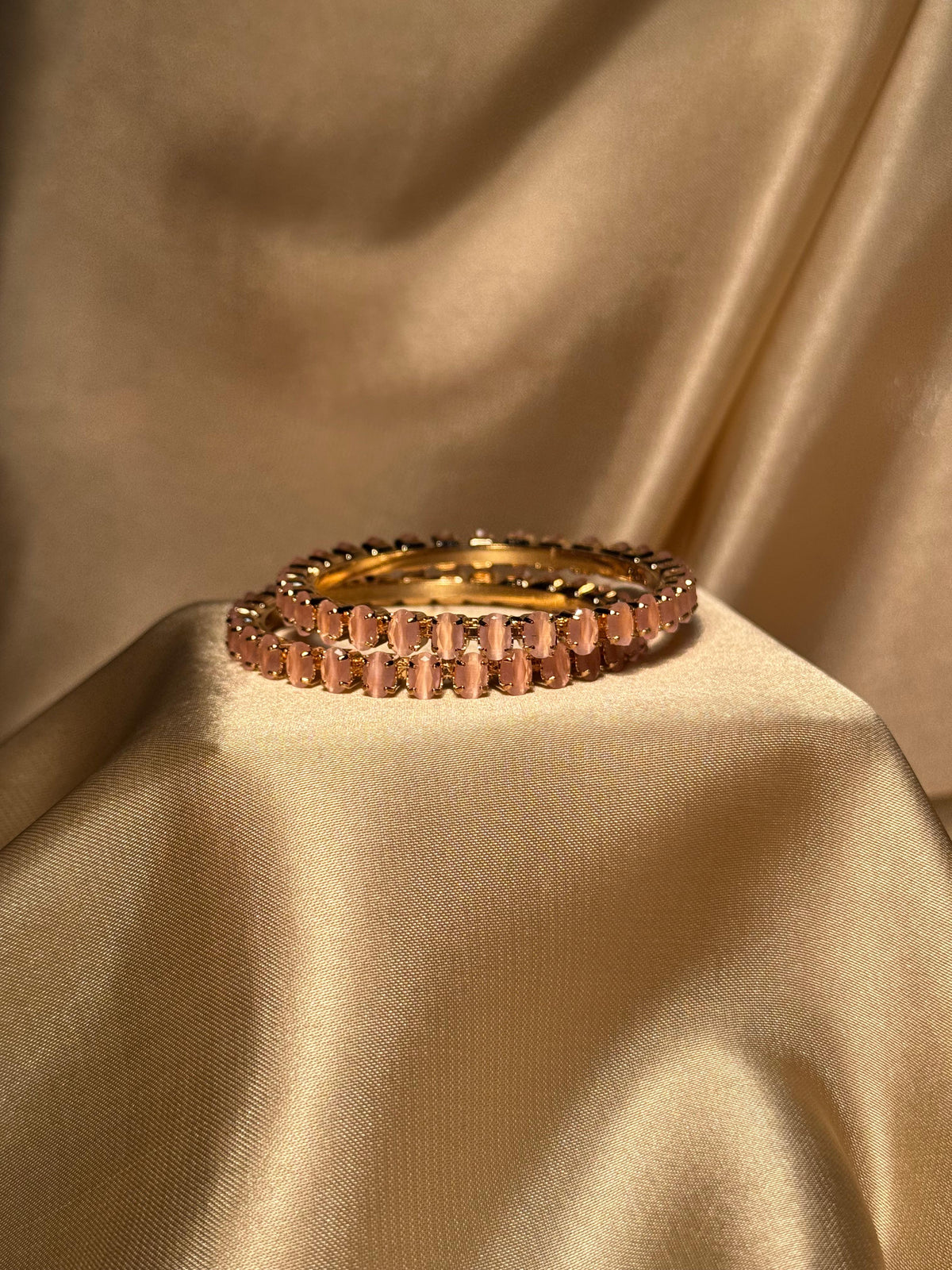Zara bangles Gold - Pink (kids collection)
