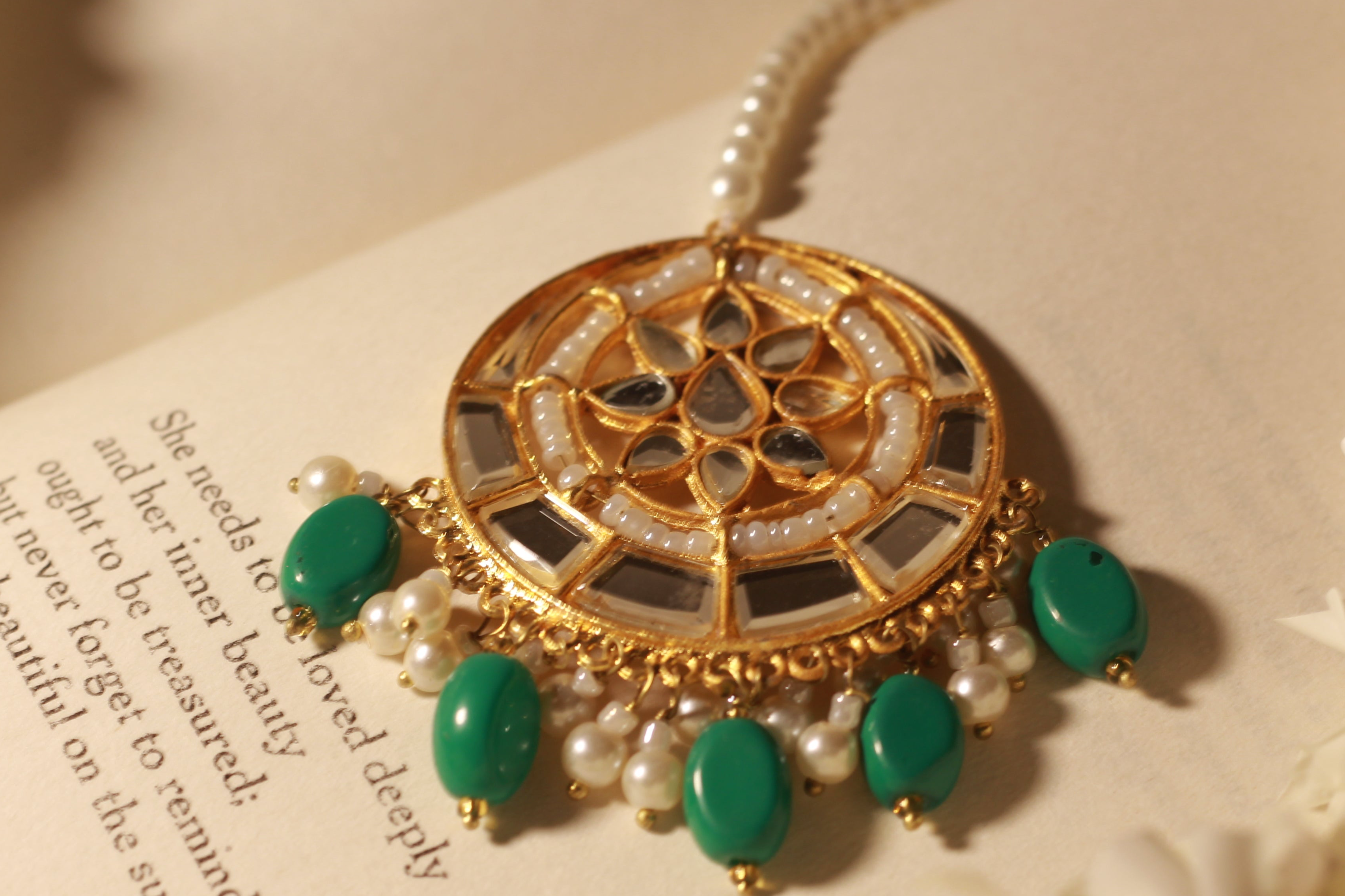 BN-15 Chand Bindi - Green