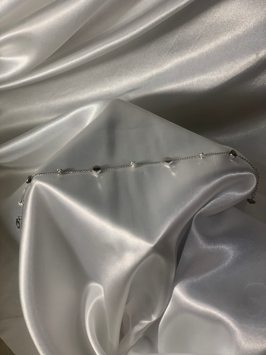 Zohra Anklet - silver