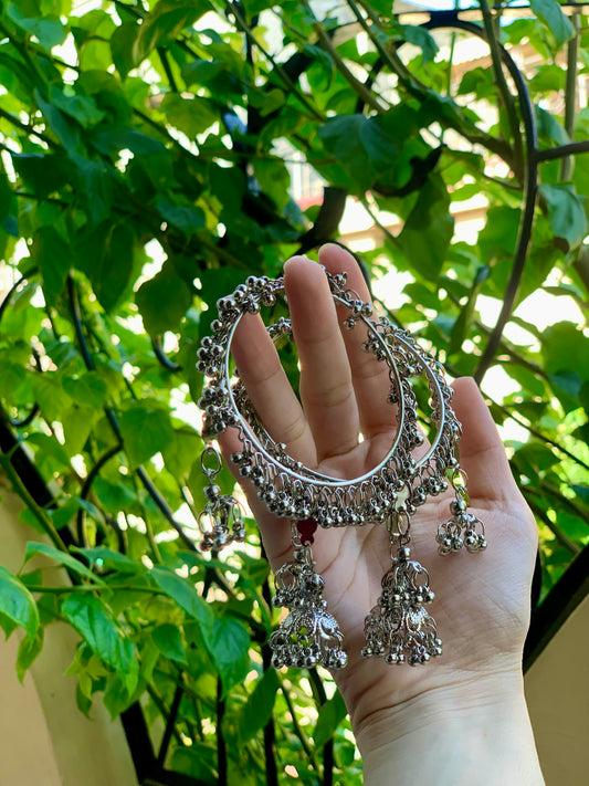 Chandi Jhumka bangles (Silver Pair)