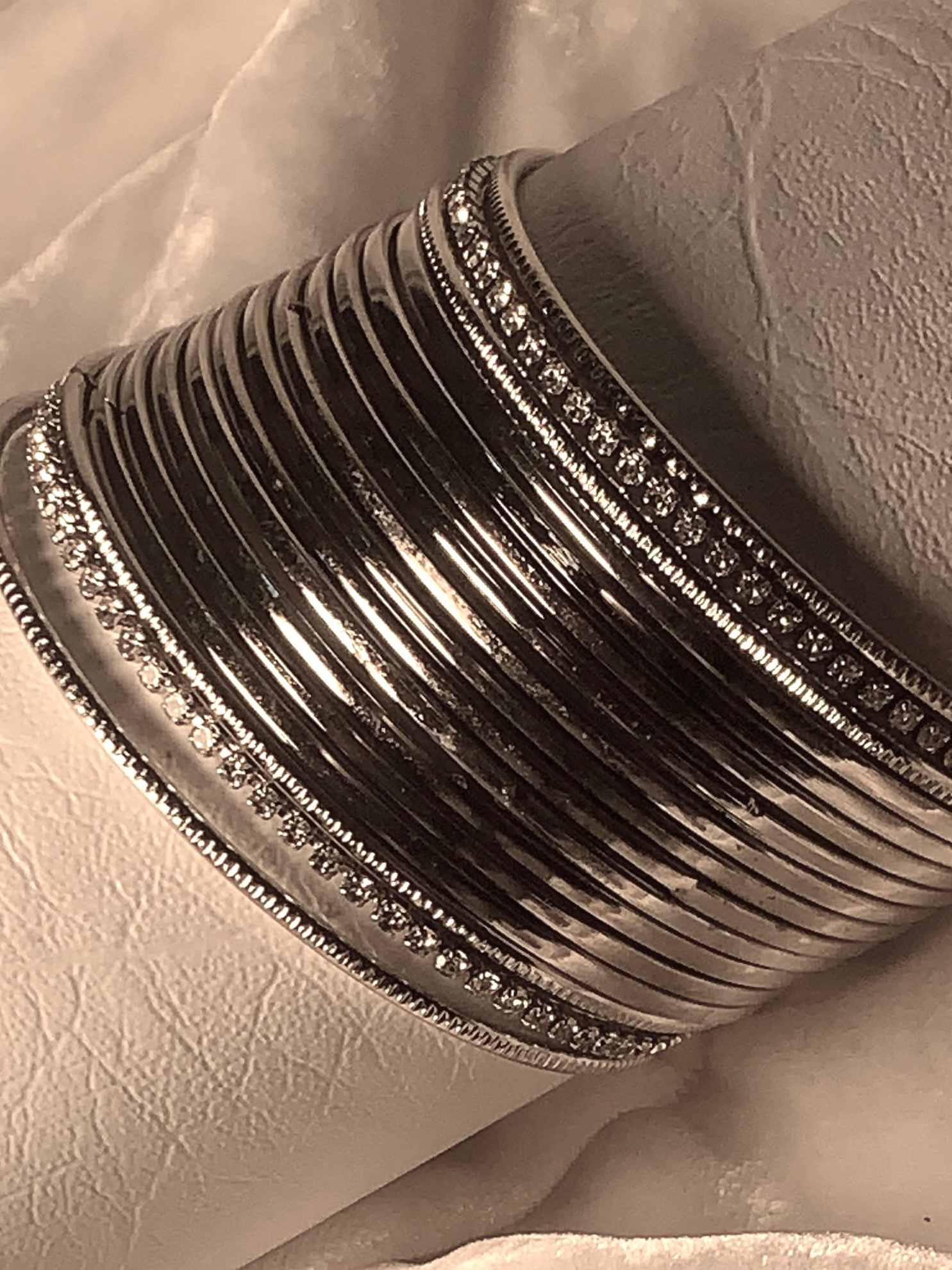 Bangles - Silver Set (18 Pcs)