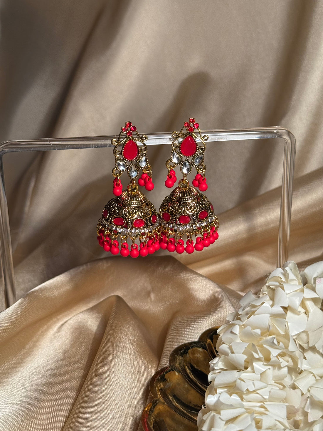 Red Earrings for Women