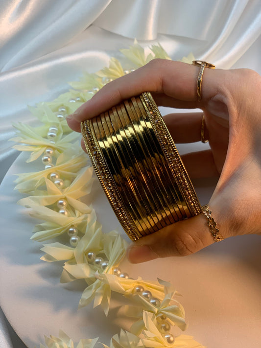 Bangles - Gold Set (18 Pcs)