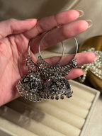 Bano Bali - silver with black beads 0.2