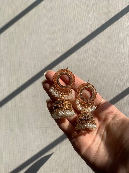 Gul Jhumki - Gold