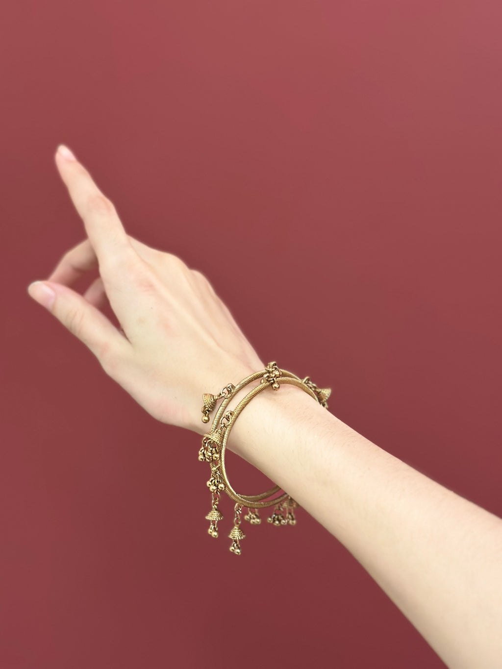 Ghungroo chand raat collection copper