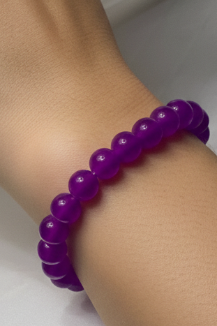 Pearl bracelet - Purple