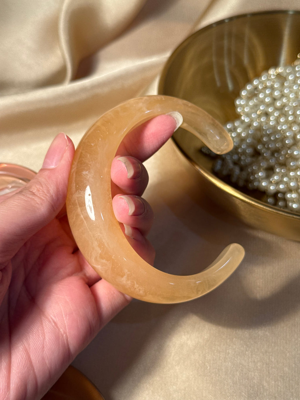 Beige karra rozana