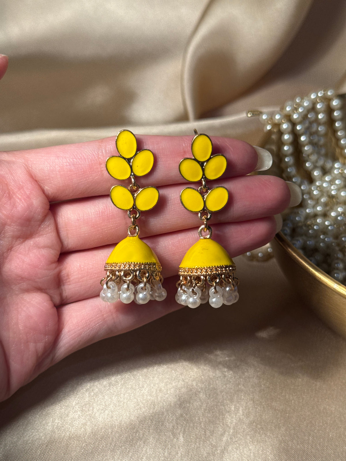Booti Jhumki - yellow