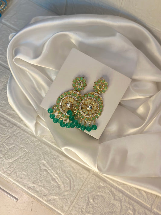 Mah-e-Noor (sea green)