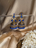 Nani ki jhumkiyan khass collection-gold and blue