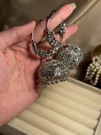Bano Bali - silver with white beads 0.2