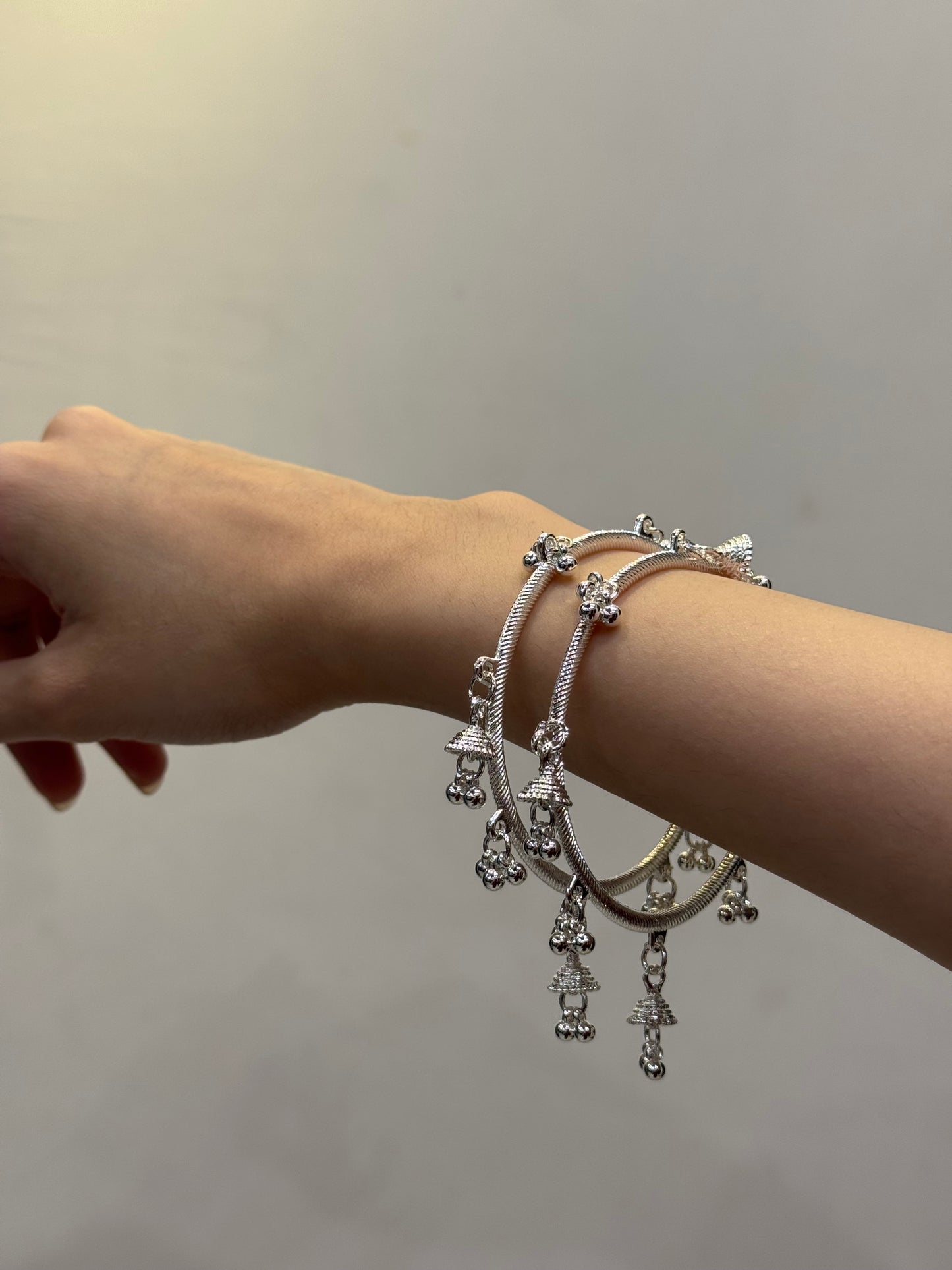 Ghungroo white chand raat collection