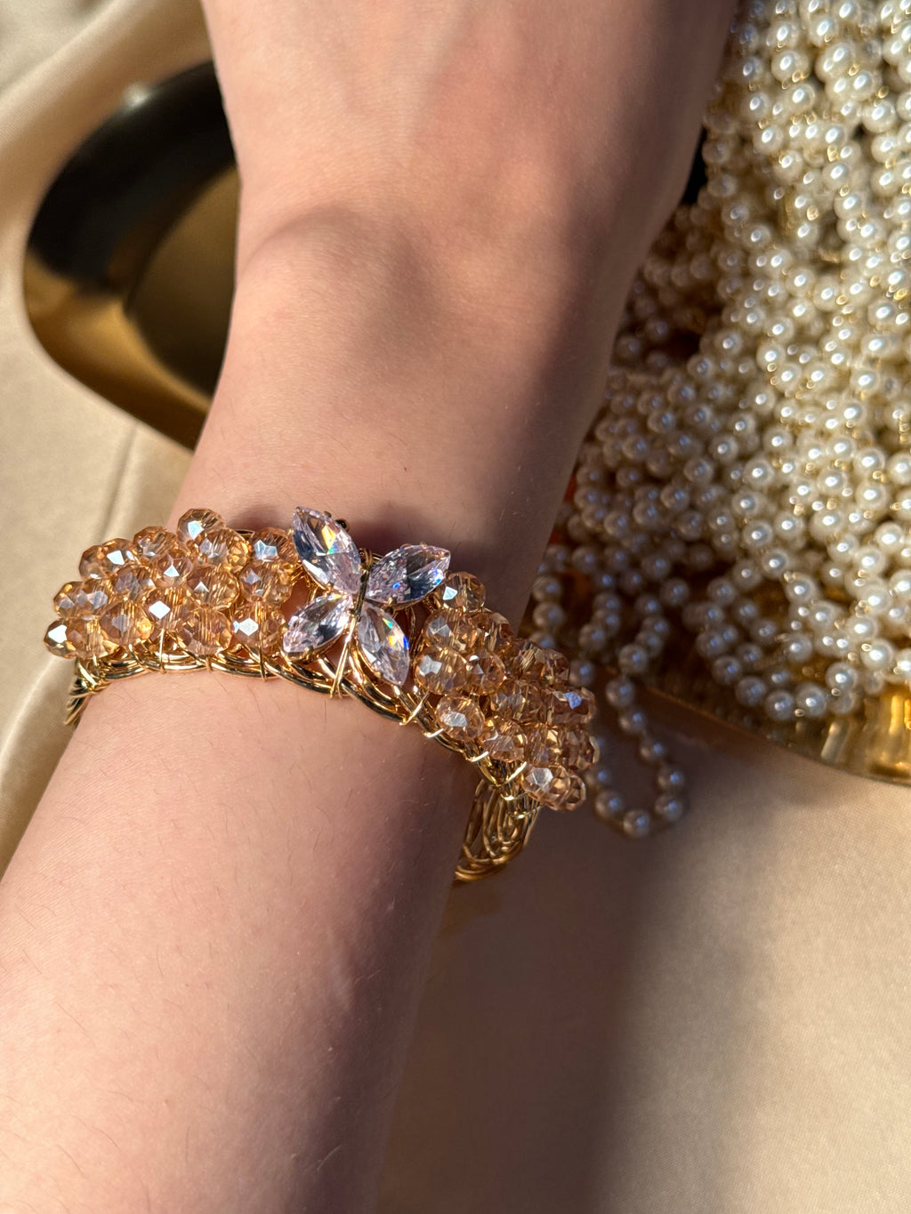 gold butterfly bracelet (kids collection)