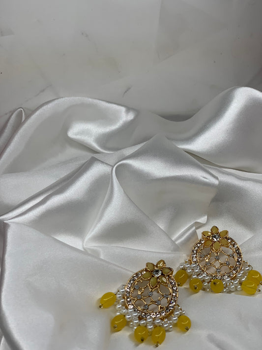 Zeba Earring - Yellow