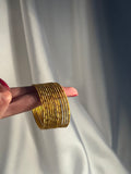 Glitter bangles gold - (kids collection)