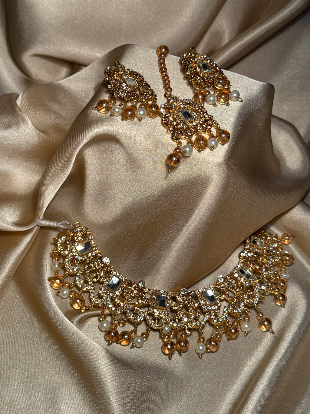 mahenur set - Gold