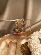 Spiral patti khass collection-gold and brown