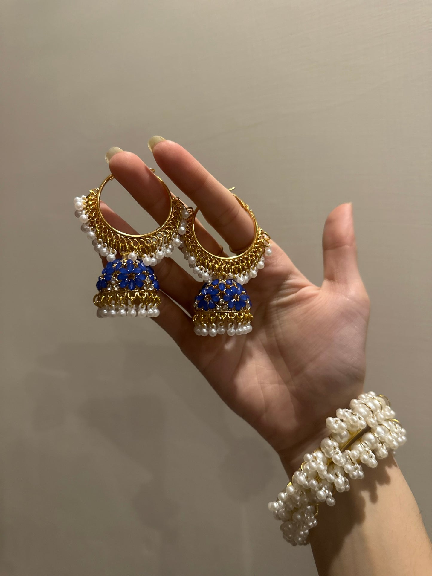 Bano bali gold - dark blue