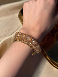 Gold bedazzled bracelet (kids collection)