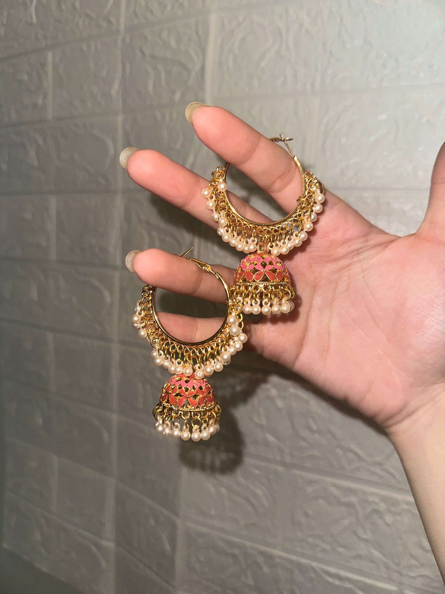 Bano bali gold - Pink and gold